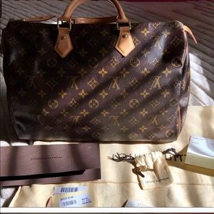 Louis Vuitton Monogram Speedy 35